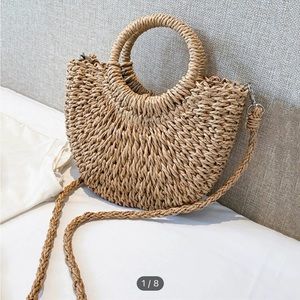 Woven Straw Bag